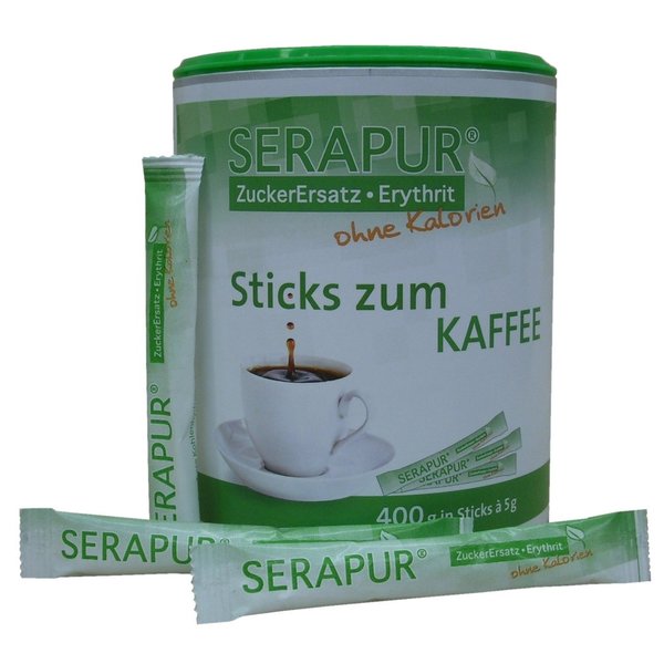 ZuckerErsatz: Serapur® Erythrit Portionsbeutel