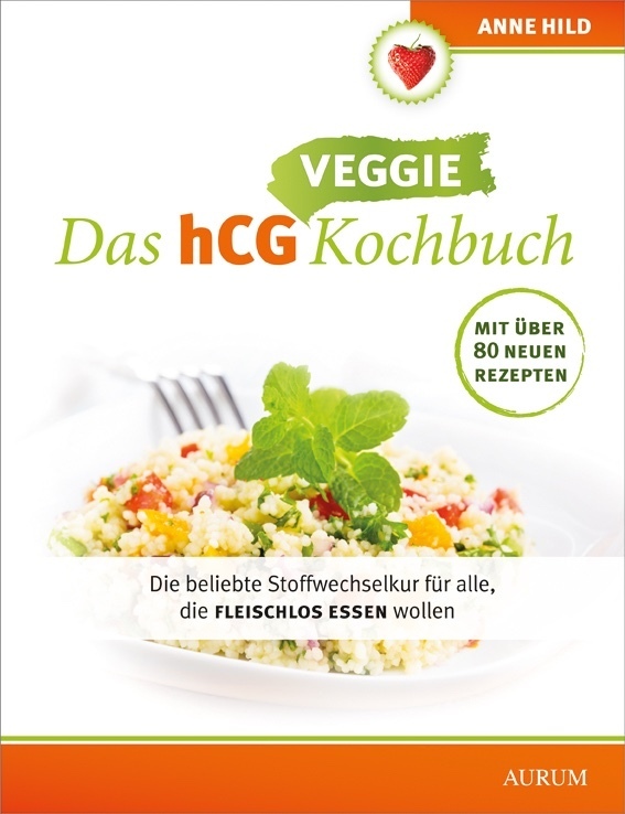 Book: Anne Hild,  Das hCG veggie Kochbuch